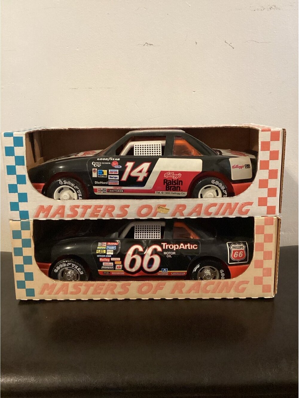 Vintage 90s NASCAR Toy Cars Terry Labonte and Chad Little
